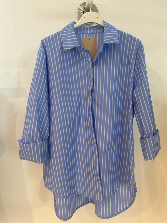 Camicia a righe made in italy 🩵