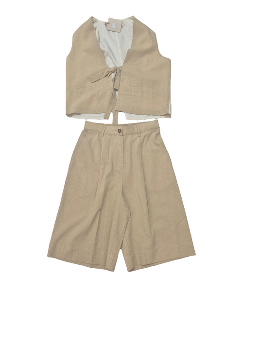 Completo gilet con Bermuda
