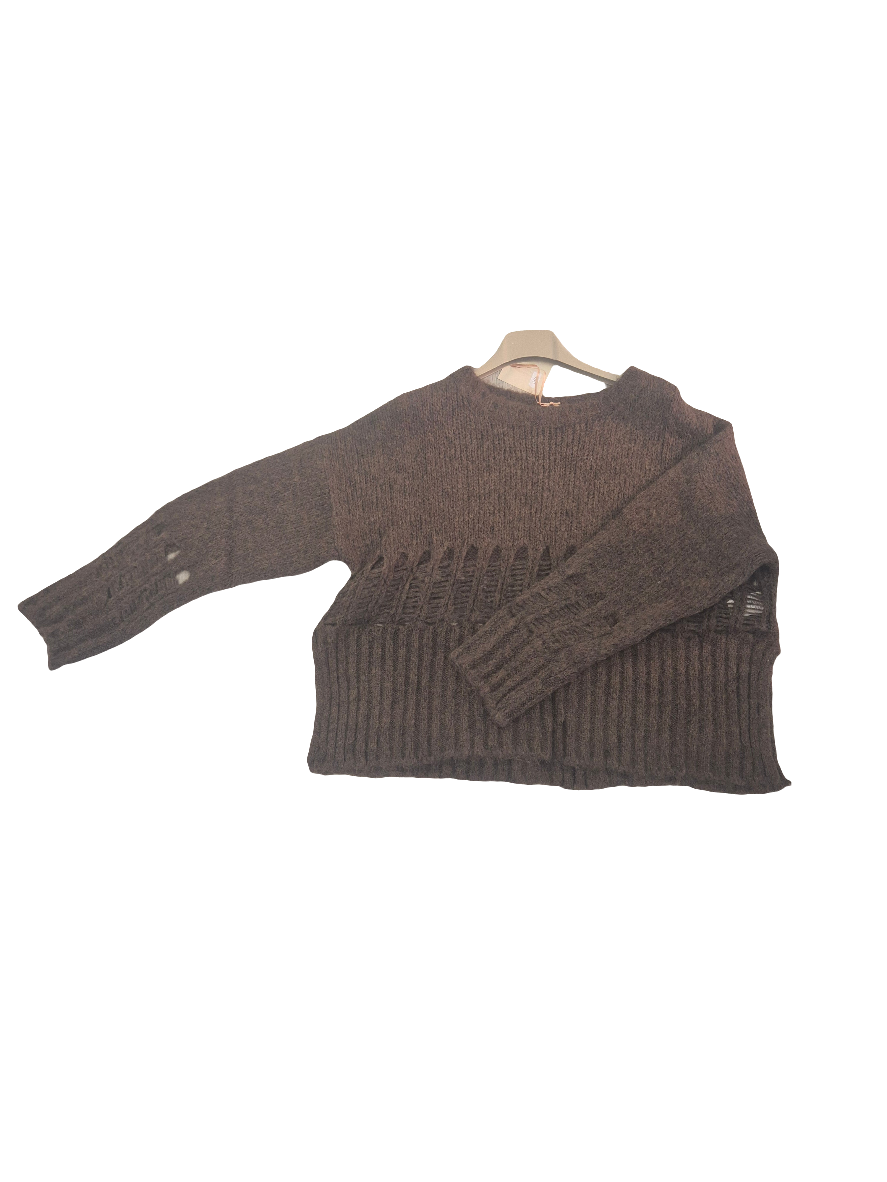 Maglioncino traforato di lana € 59,90