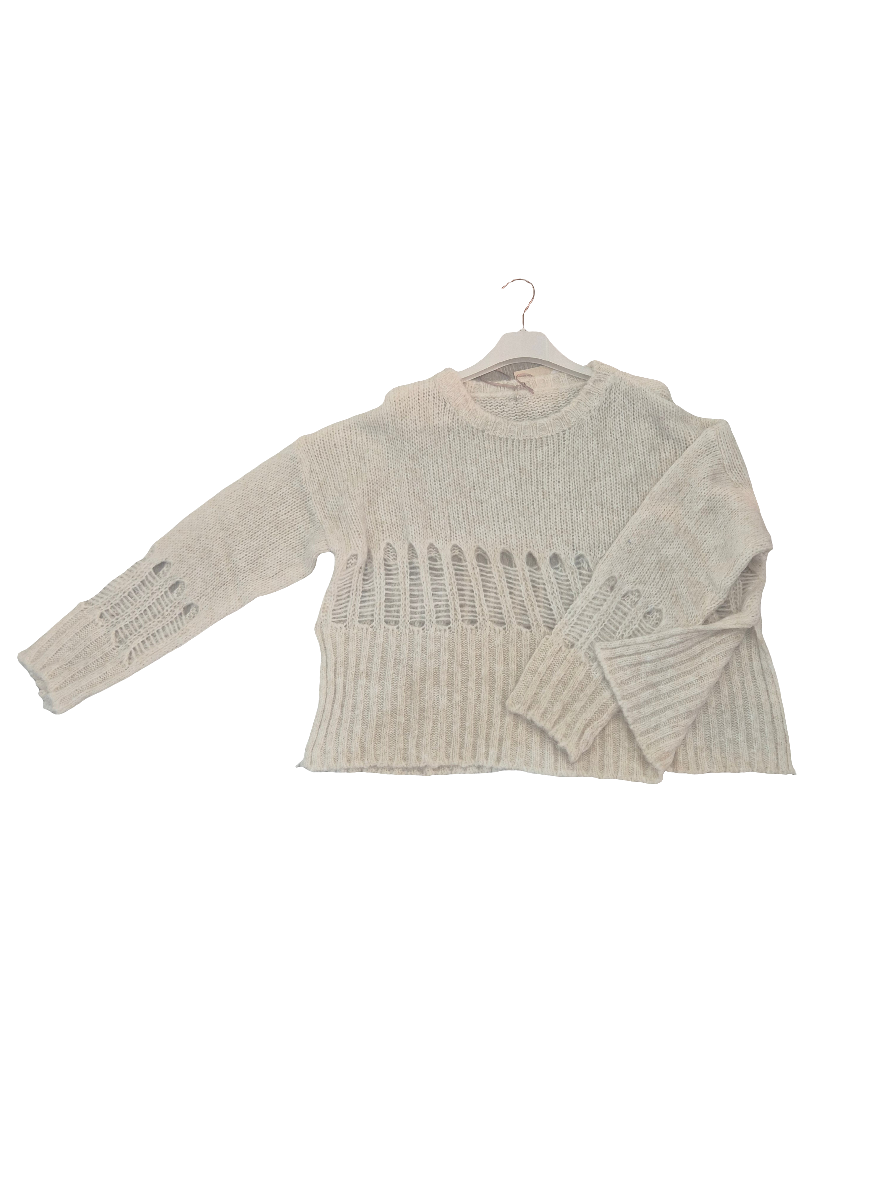 Maglioncino traforato di lana € 59,90