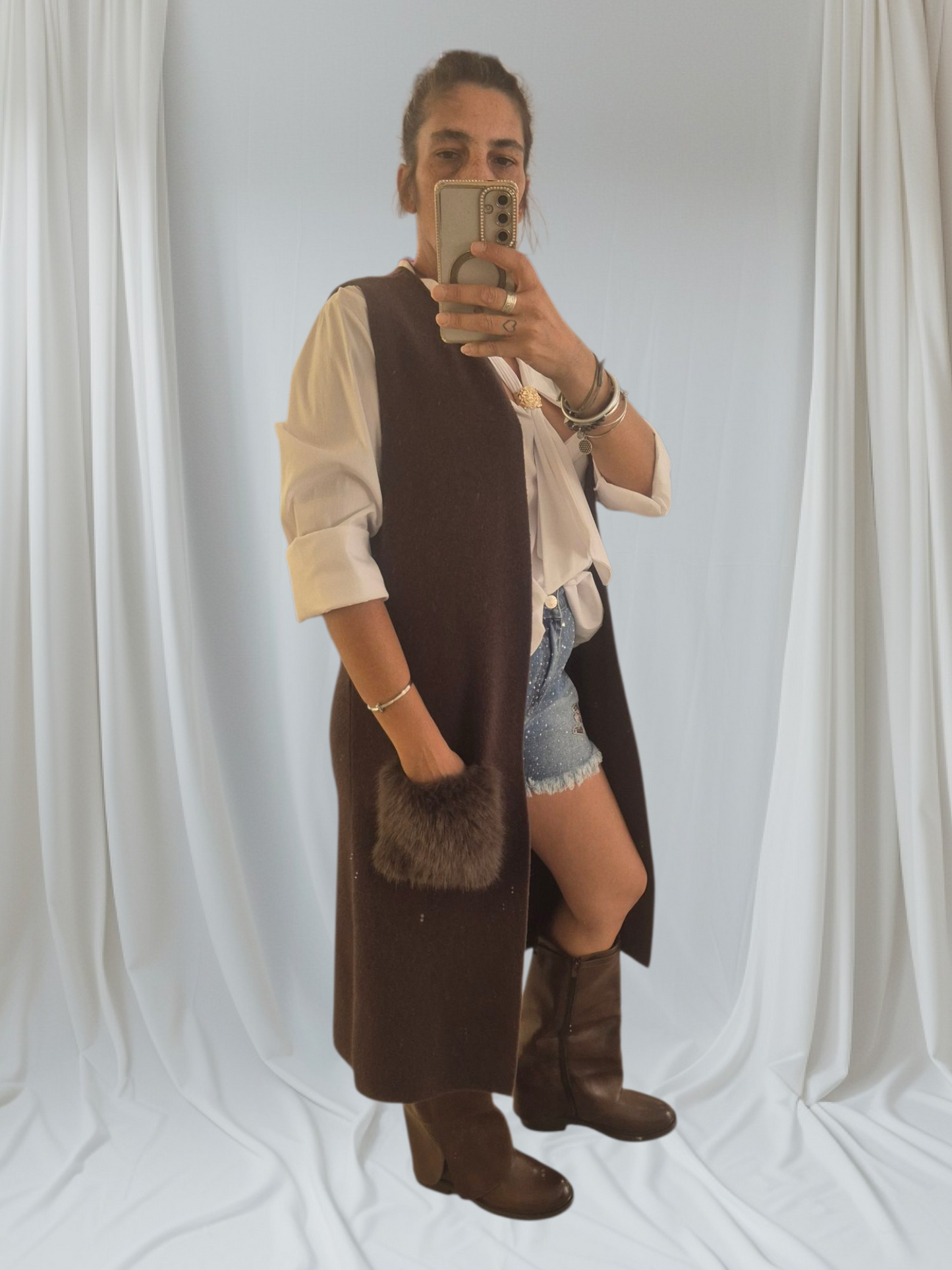 Gilerone in maglia viscosa €69,90