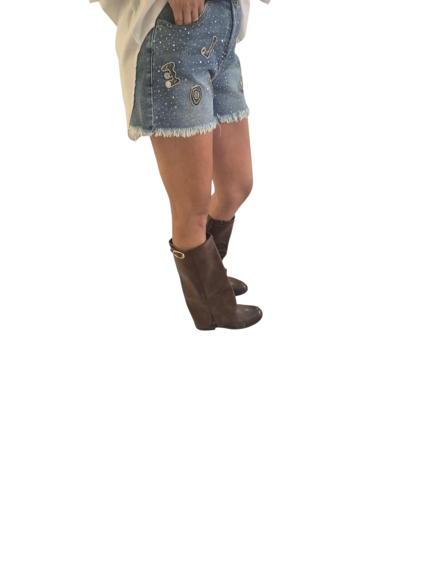 Pantaloncino di jeans
