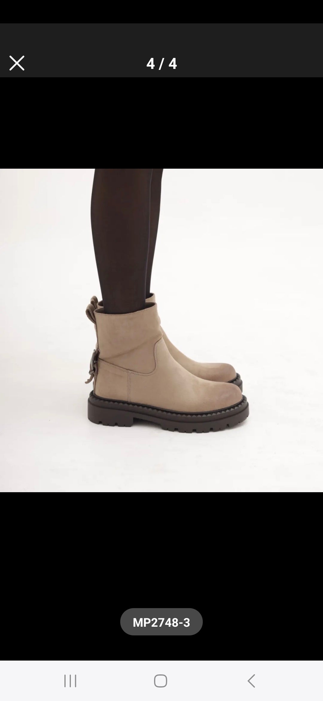 Stivale colore tape €49,90