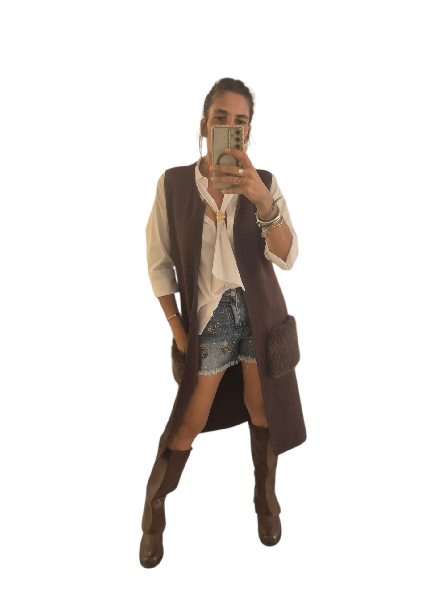 Gilerone in maglia viscosa €69,90